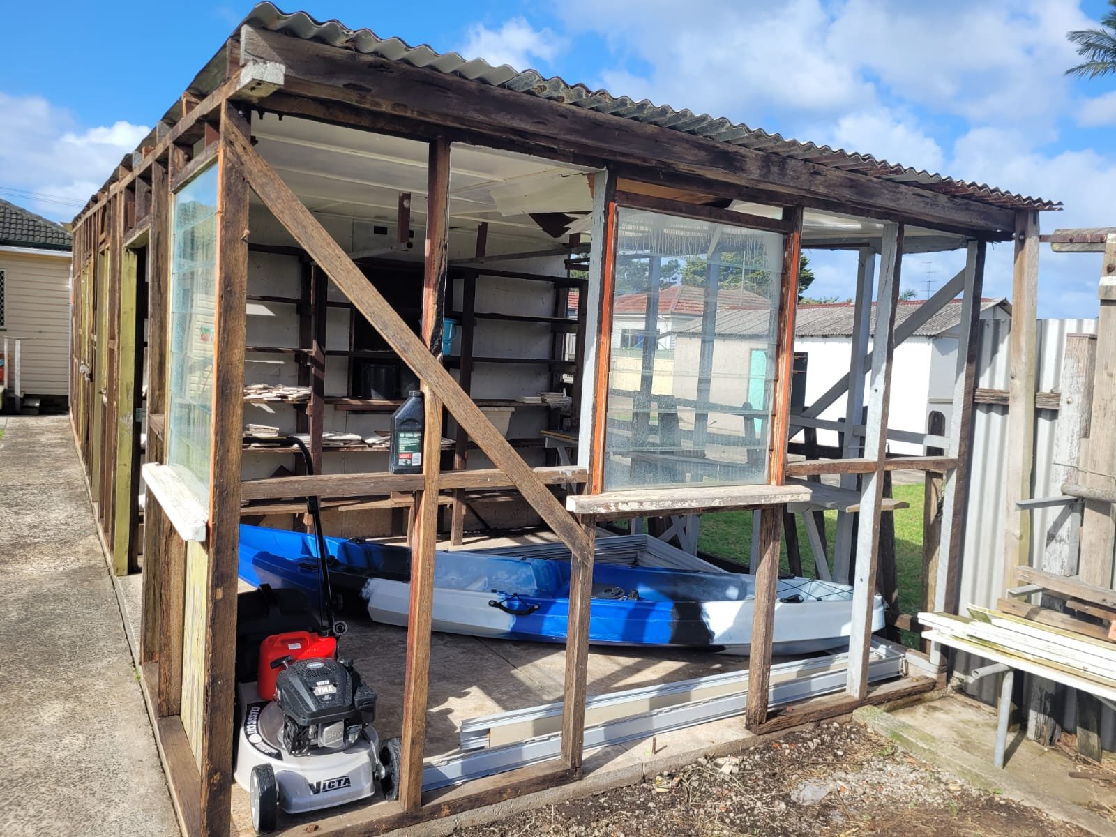 Asbestos garage walls removal Bowral Asbestos garage walls removal Bowral
